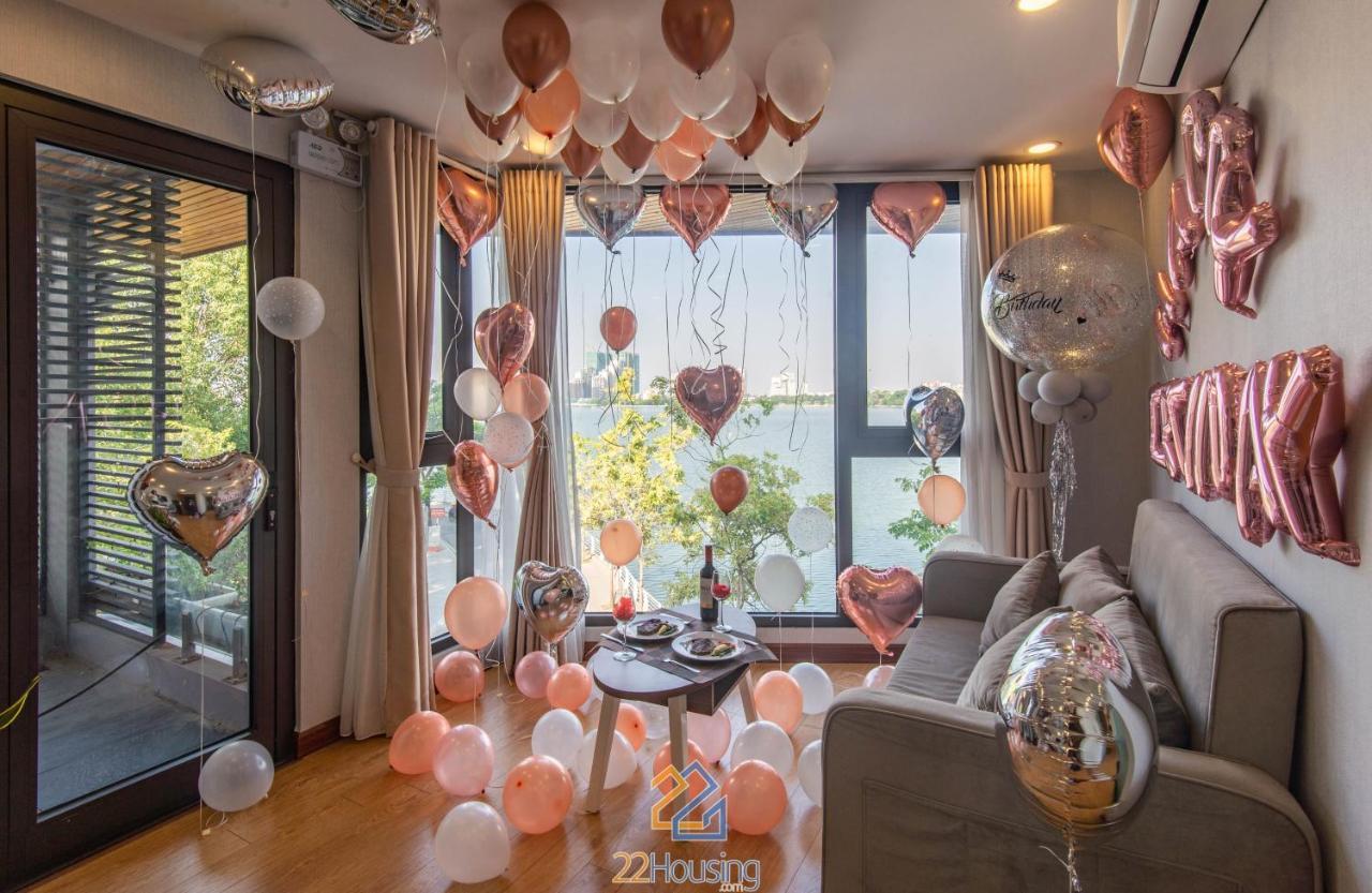 มูน เวสต์ เลค เซอร์วิซ อพาร์ตเมนต์ Apartment ฮานอย ภายนอก รูปภาพ