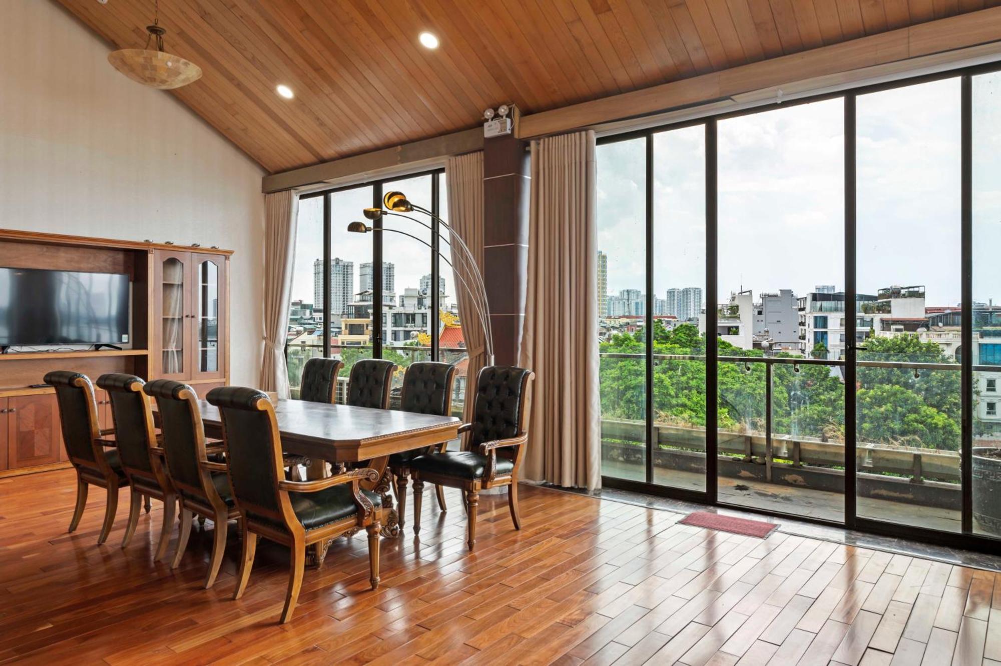มูน เวสต์ เลค เซอร์วิซ อพาร์ตเมนต์ Apartment ฮานอย ภายนอก รูปภาพ