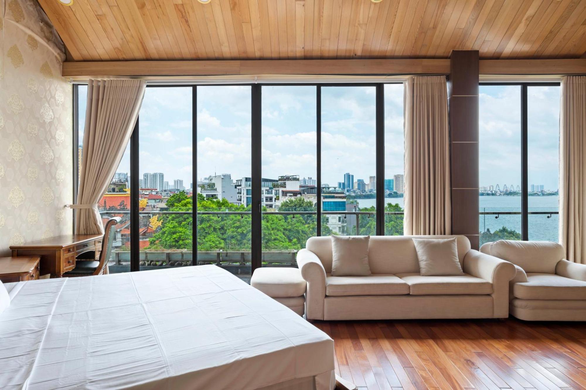 มูน เวสต์ เลค เซอร์วิซ อพาร์ตเมนต์ Apartment ฮานอย ภายนอก รูปภาพ