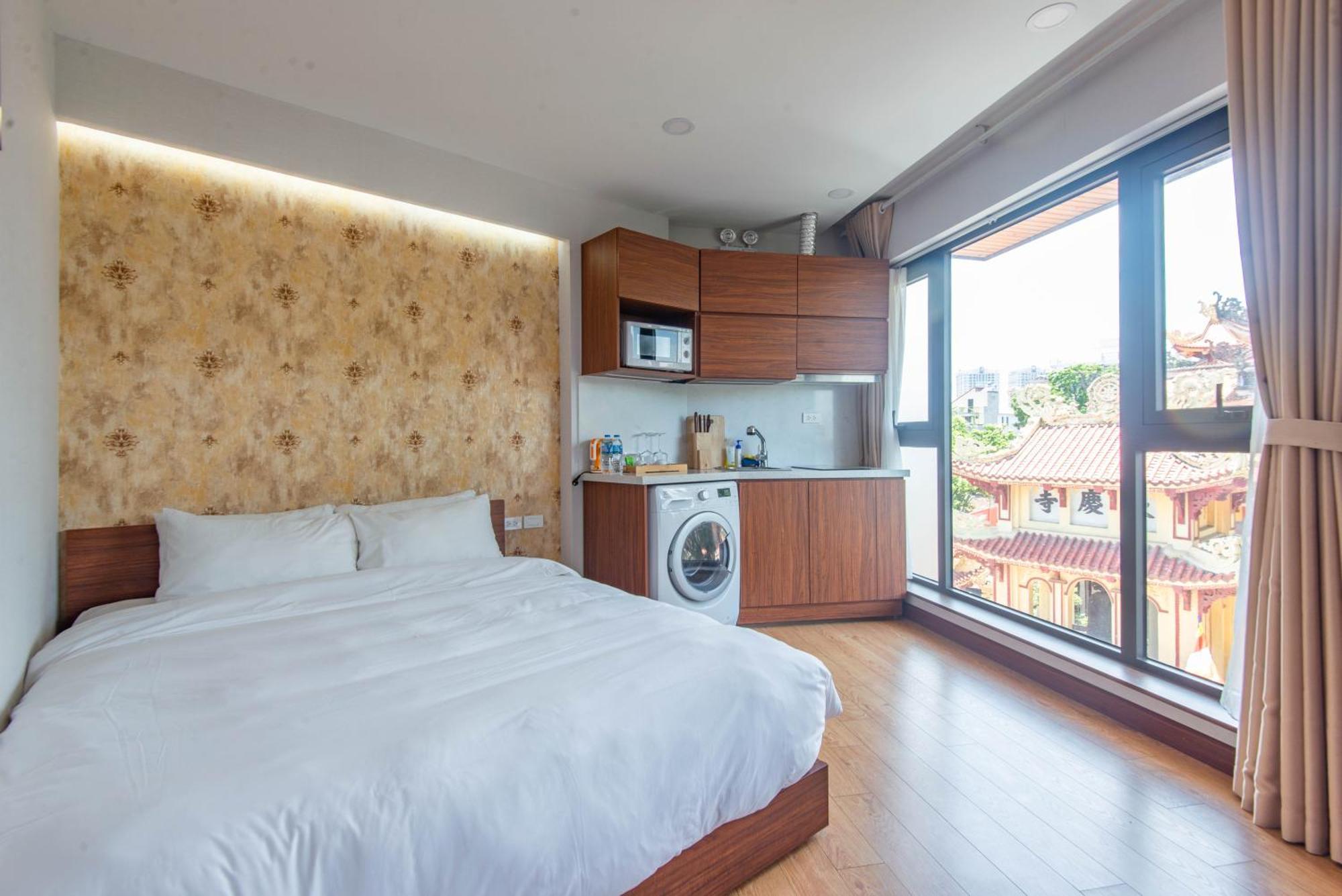 มูน เวสต์ เลค เซอร์วิซ อพาร์ตเมนต์ Apartment ฮานอย ภายนอก รูปภาพ