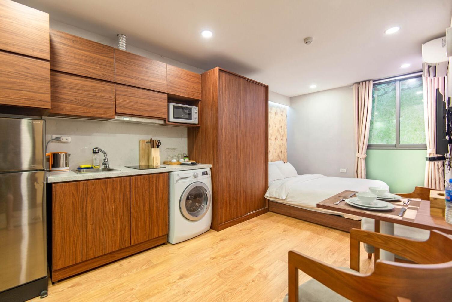 มูน เวสต์ เลค เซอร์วิซ อพาร์ตเมนต์ Apartment ฮานอย ภายนอก รูปภาพ