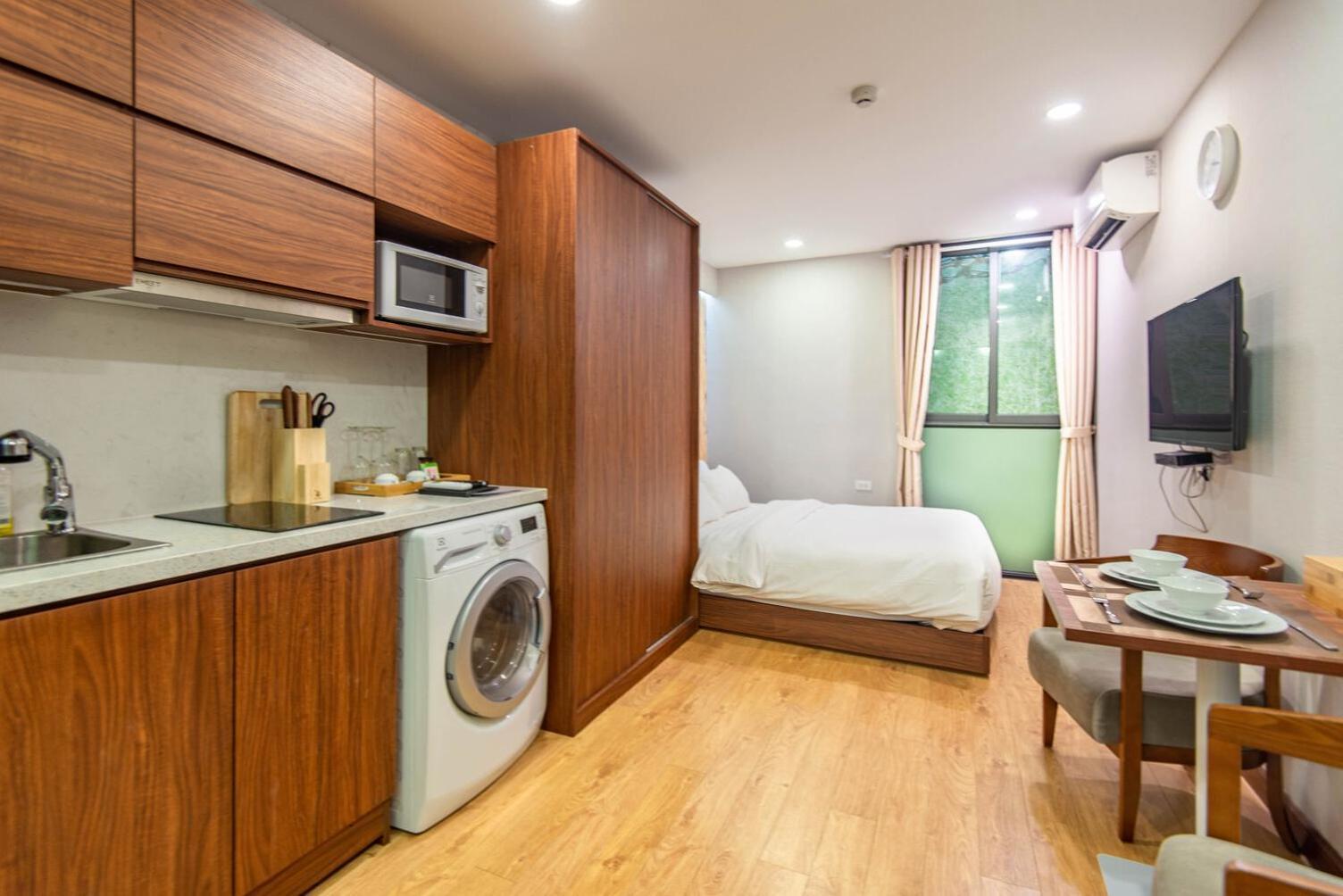 มูน เวสต์ เลค เซอร์วิซ อพาร์ตเมนต์ Apartment ฮานอย ภายนอก รูปภาพ
